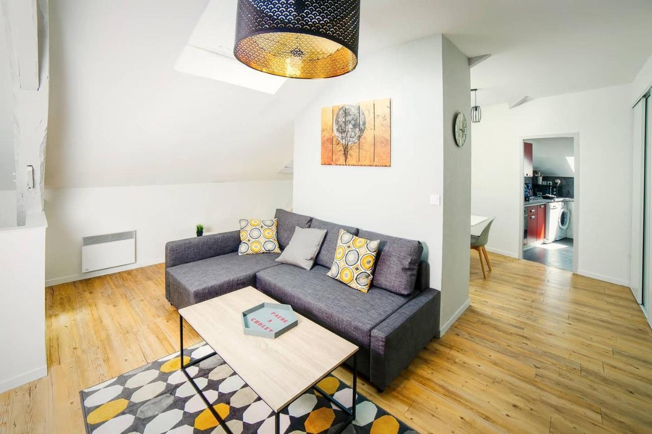 T3 Duplex Hypercentre Cholet Logement Entier 3 Lits Apartment Luaran gambar